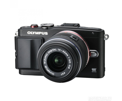 Aparat Olympus E-PL6 Black + 14-42 II R